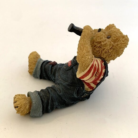 2005 Coca-Cola Boyds Bears Billy Ahhh! Figurine 1st Ed Bearstone Collection Vtg - Picture 4 of 13